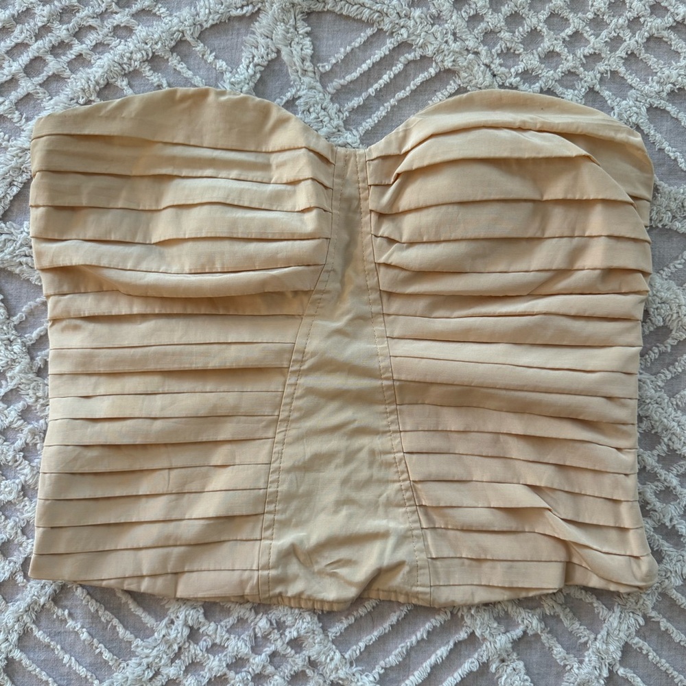 Silence and Noise Urban Outfitters Cream Tube Top Size M